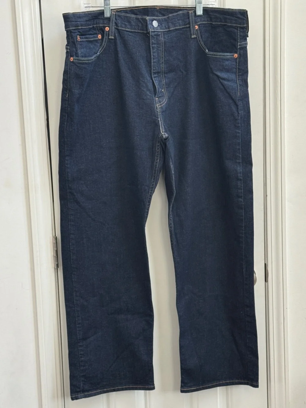 Levi's 569 Men's Relaxed Jeans in Dark Blue Denim